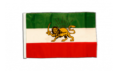 Bandiera Iran Shahzeit con orlo