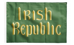 Bandiera Irlanda Irish Republich Rivolta di Pasqua 1916 con orlo