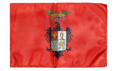 Bandiera Italia Provincia di Palermo con orlo