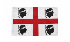 Bandiera Italia Sardegna con orlo