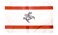 Bandiera Italia Toscana con orlo