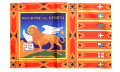 Bandiera Italia Veneto con orlo