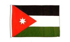 Bandiera Giordania con orlo