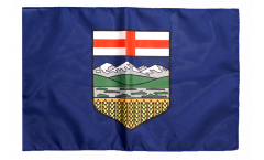 Bandiera Canada Alberta con orlo