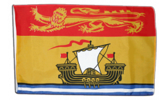 Bandiera Canada Nuovo Braunschweig con orlo