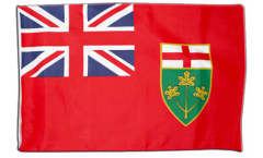 Bandiera Canada Ontario con orlo