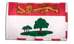 Bandiera Canada Isole di Prinz Edward con orlo