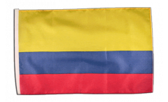 Bandiera Colombia con orlo