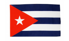 Bandiera Cuba con orlo