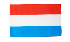 Bandiera Lussemburgo con orlo