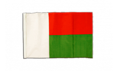 Bandiera Madagascar con orlo