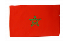 Bandiera Marocco con orlo