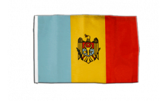 Bandiera Moldavia con orlo