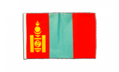 Bandiera Mongolia con orlo