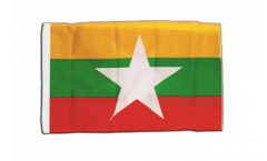 Bandiera Myanmar nuova con orlo