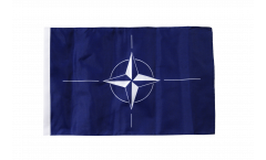 Bandiera NATO con orlo