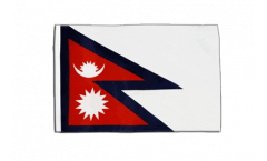 Bandiera Nepal con orlo