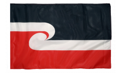 Bandiera Nuova Zelanda Maori con orlo