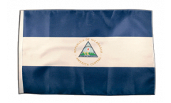 Bandiera Nicaraua con orlo