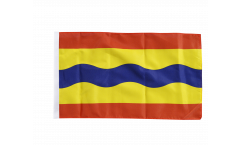 Bandiera Paesi Bassi Overijssel con orlo