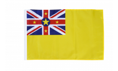 Bandiera Niue con orlo