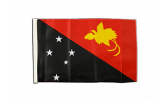 Bandiera Papua-Nuova Guinea con orlo