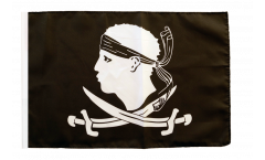 Bandiera Pirata Corsica con orlo