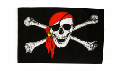 Bandiera Pirata con bandana con orlo