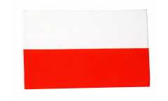 Bandiera Polonia con orlo