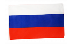Bandiera Russia con orlo