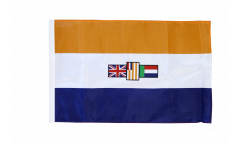 Bandiera Sudafrica vecchia con orlo