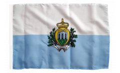 Bandiera San Marino con orlo