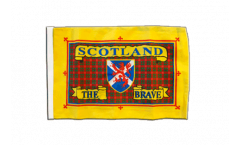 Bandiera Scozia Scotland the Brave con orlo