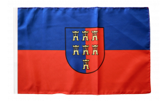 Bandiera Sassoni di Transilvania con orlo