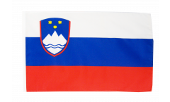 Bandiera Slovenia con orlo