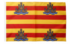 Bandiera Spagna Ibiza con orlo