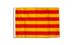 Bandiera Spagna Catalogna con orlo