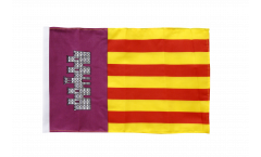 Bandiera Spagna Maiorca con orlo