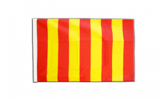 Bandiera Banda gialla-rossa con orlo