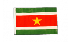 Bandiera Suriname con orlo