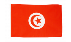 Bandiera Tunisia con orlo