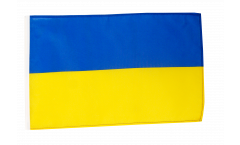 Bandiera Ucraina con orlo