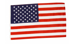 Bandiera USA con orlo