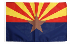 Bandiera USA Arizona con orlo