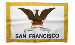 Bandiera USA City of San Francisco con orlo