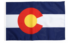 Bandiera USA Colorado con orlo