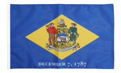 Bandiera USA Delaware con orlo