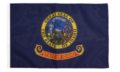 Bandiera USA Idaho con orlo