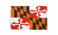 Bandiera USA Maryland con orlo