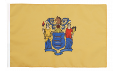 Bandiera USA New Jersey con orlo